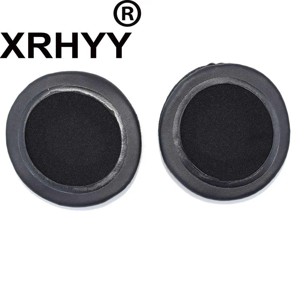 XRHYY 80 мм черные Сменные велюровые Амбушюры подушечки для наушников для Audio-Technica ATH-WS99 WS70 WS77 sony MDR-V55 V500