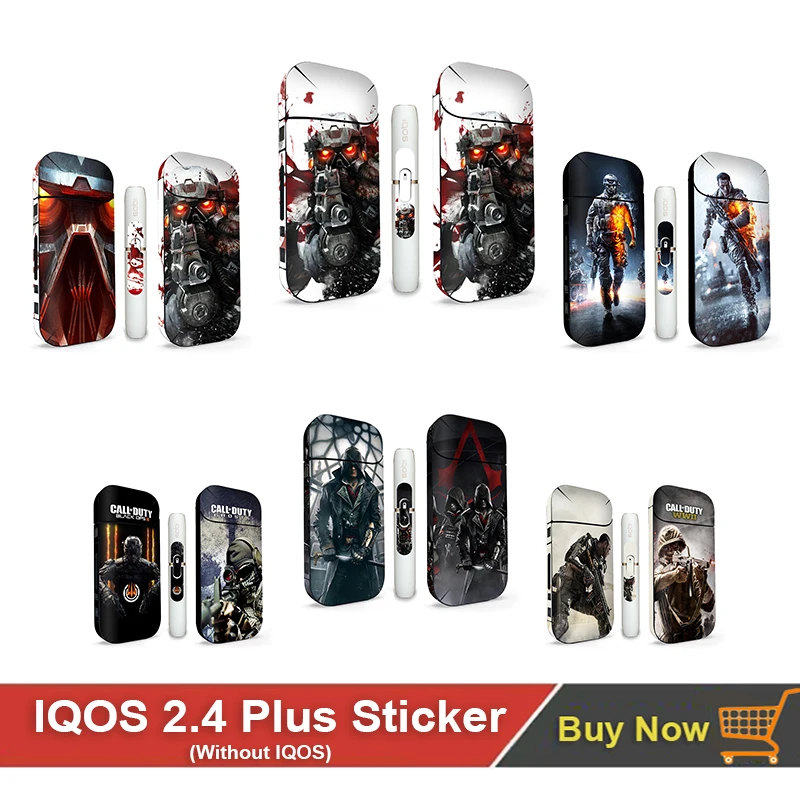Стильная ПВХ-наклейка для iqos 2019 защитная наклейка IQOS 2 4 Plus 14 цветов | Мобильные