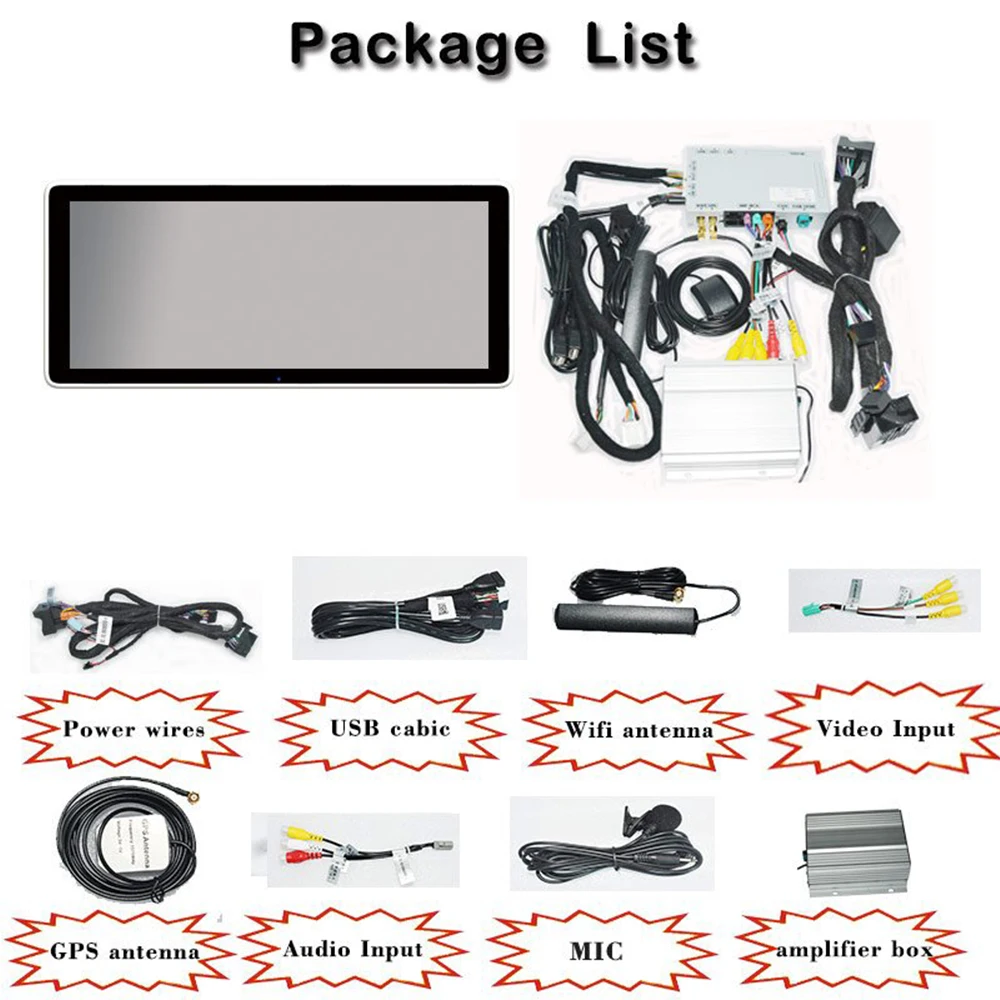 

Hualingan car mulimedia for Benz E9500-9502 2009-2017 Android Carplay GPS