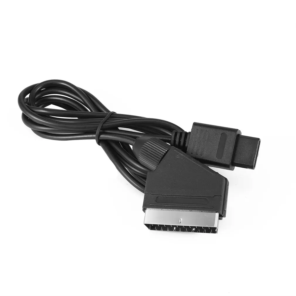 1 8 м ПВХ RGB Scart видео AV кабель Шнур для PAL Super Nintendo N64 SNES (не подходит NTSC)|Кабели| |