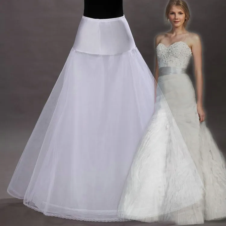 Юбка A word с эластичной талией свадебное платье подъюбник 1 стальное кольцо узлом