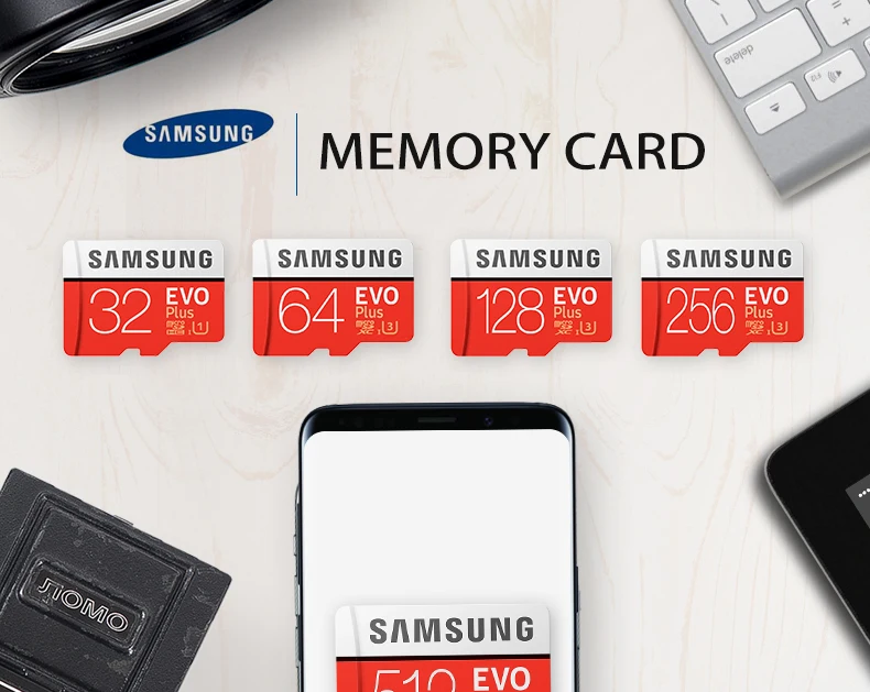 SAMSUNG TF SD карты транс флэш карта памяти Microsd Micro SD 32 Гб 64 Гб 128 ГБ 256 ГБ 512 г SDHC SDXC класс EVO+ класс 10 C10 UHS