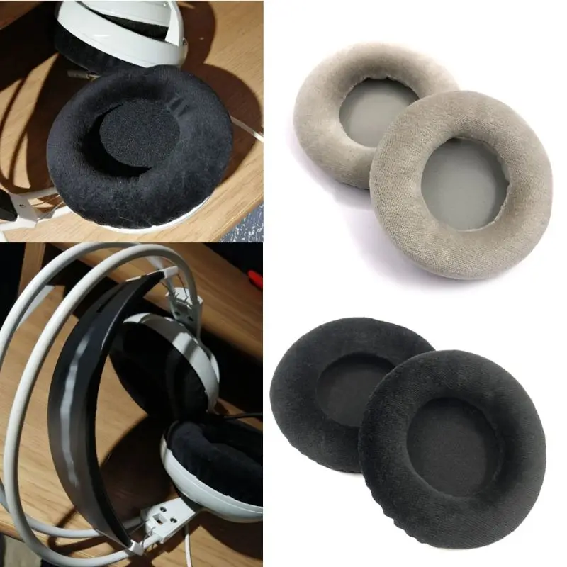 Earpads Soft Sponge Ear Pad Cushion Cover for Steelseries Siberia V1/V2/V3 Gaming Headphones Headset 1Pair Replacement | Электроника