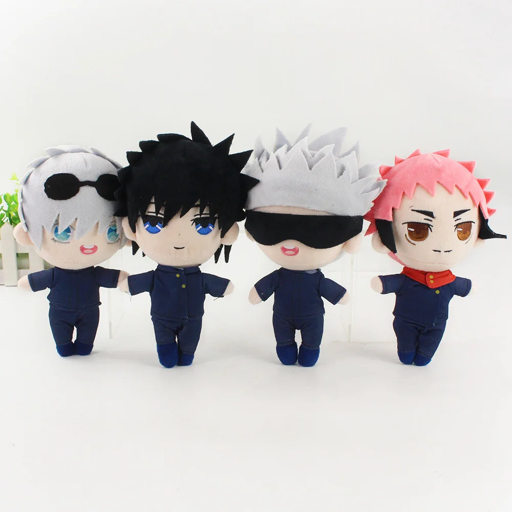

Мягкая Плюшевая набивная кукла-подушка в стиле аниме, игрушка-плюшевая подушка Yuji Itadori Gojou Satoru Fushiguro Megumi, симпатичная подушка