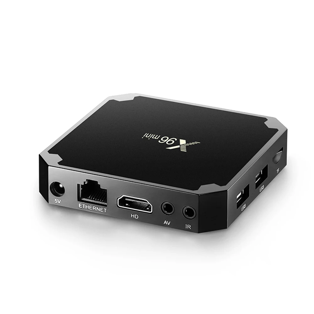 X96 Мини ТВ приставка Android 7 1 Amlogic S905W четырехъядерный ARM Cortex A53 2 ГГц WIFI2.4G HDMI2.0 4K