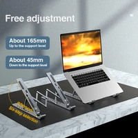 erzaa 501 laptop stand portable aluminum adjustable laptop tablet stand docking compatible 10 15 6 inch ergonomic laptop stand