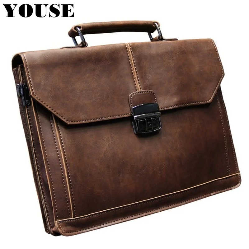 

2022 New Fashion Messenger Bag Men Leather Travel Outdoor Briefcases Women Casual Briefcase Husband Husband Purse Clutch Shoulde