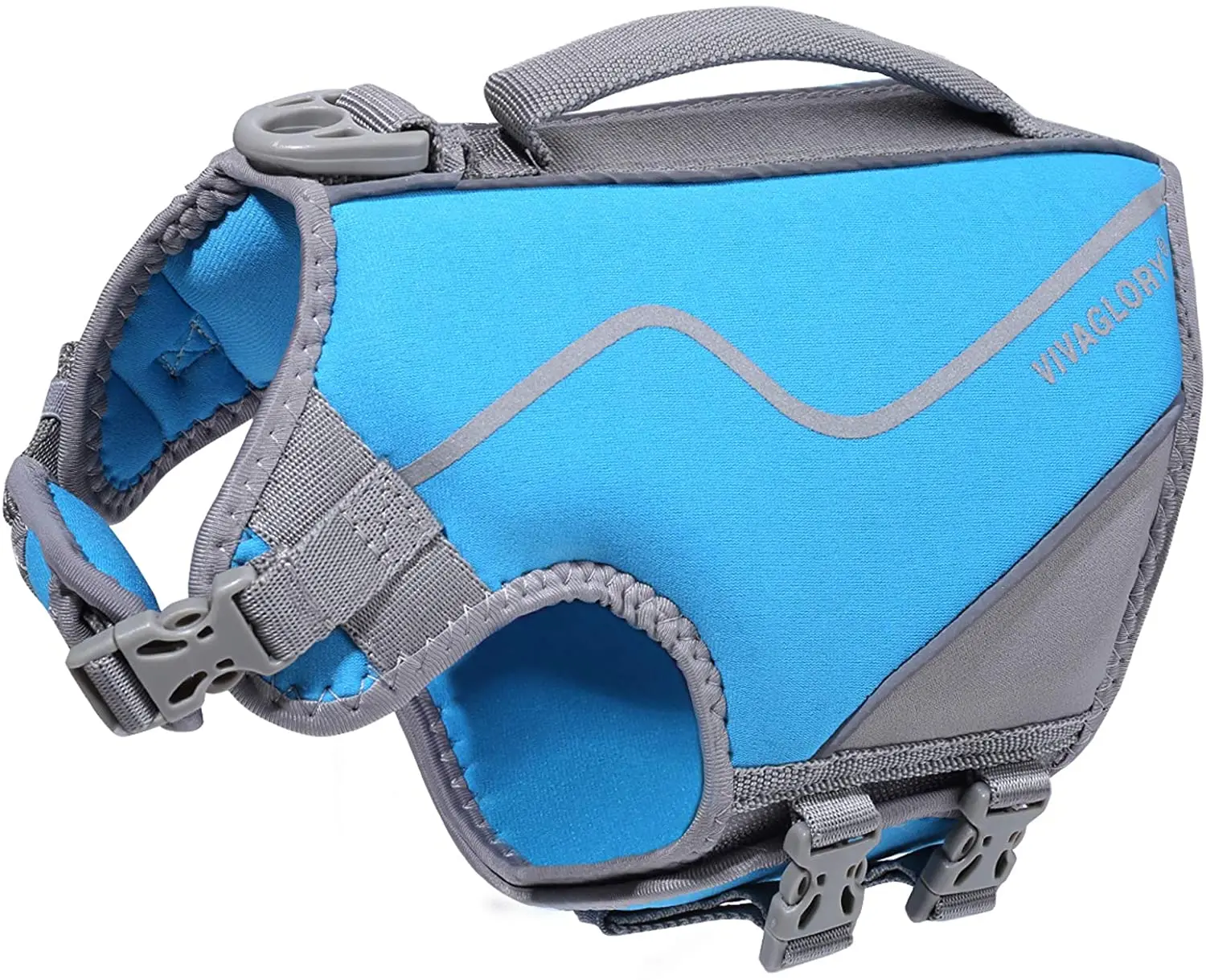 

Outdoor Hound Dog Life Jacket New Sports Style Ripstop Dog Life Jacket Safety Vest with Superior Buoyancy & Rescue Handle