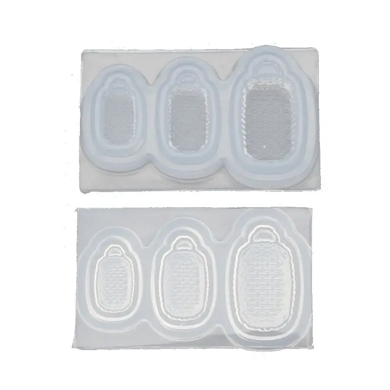 1 Set Mini Square Straw Bowls Box Resin Silicone Molds Epoxy Resin Jewelry Tools