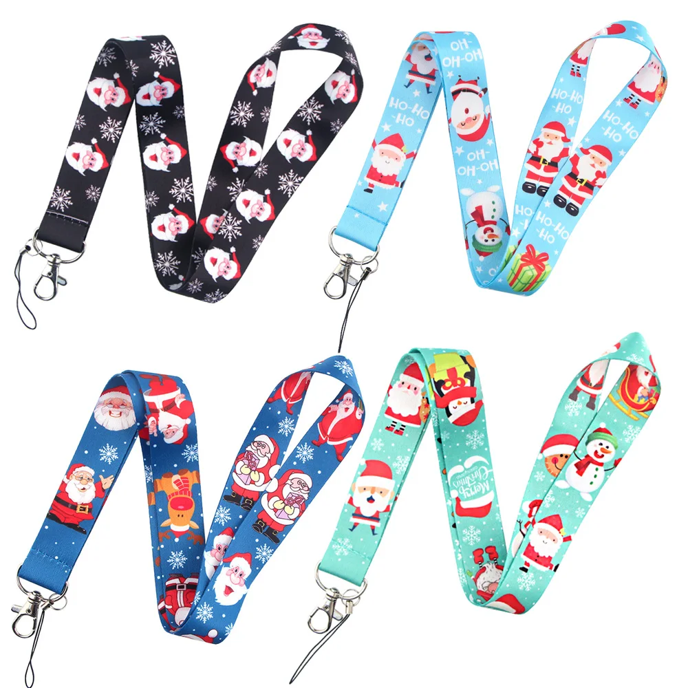 

PF1294 Christmas Gifts Lanyard for Key Neck Strap lanyards id badge holder Keychain Key Holder Hang Rope Keyrings Accessories