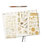 40 упаковоклот Kawaii завод Postmark буквы серии наклейки горячее тиснение дневник ручной работы бумажное запечатывание этикеток украшение Канцтовары