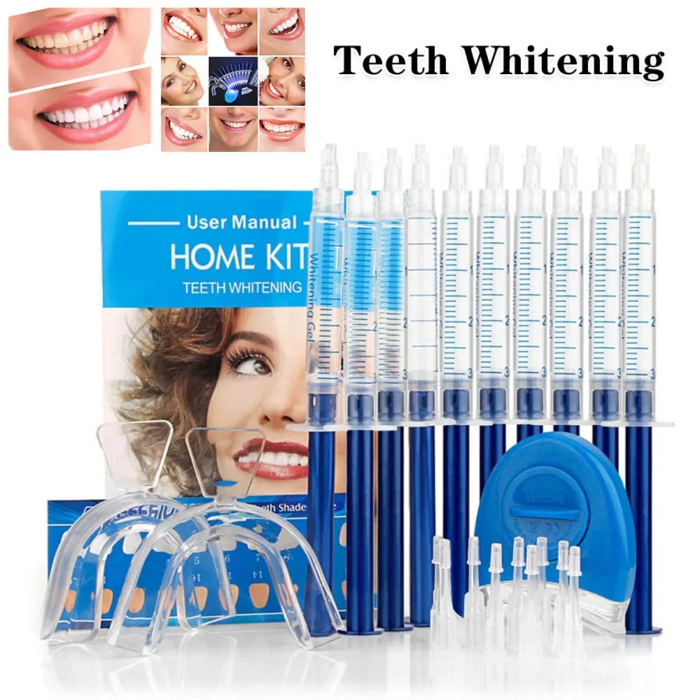 

Teeth Whitening 44% Peroxide Dental Bleaching System Oral Gel Kit Tooth Whitener New Dental Equipment