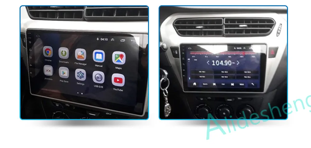 2G+ 32 2.5D 2Din Android 8,1 GO автомобильный dvd мультимедийный плеер gps для peugeot 301 Citroen Elysee радио 2013- navigatio WiFi BT