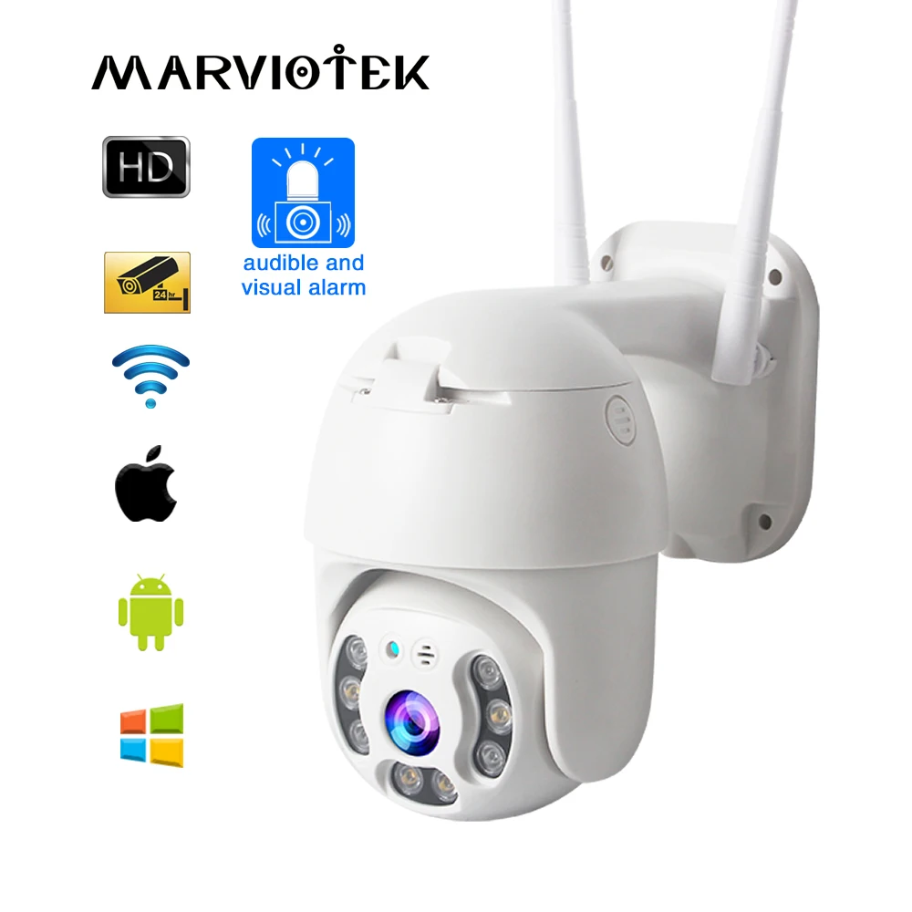 1080P IP камера WIFI CCTV наружная PTZ Мини скоростная купольная s домашняя охранная