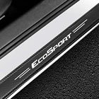 4 шт.компл. Защитная Накладка на порог автомобильной двери, защитные наклейки из углеродного волокна для Ford Ecosport, аксессуары для декора порога автомобильной двери