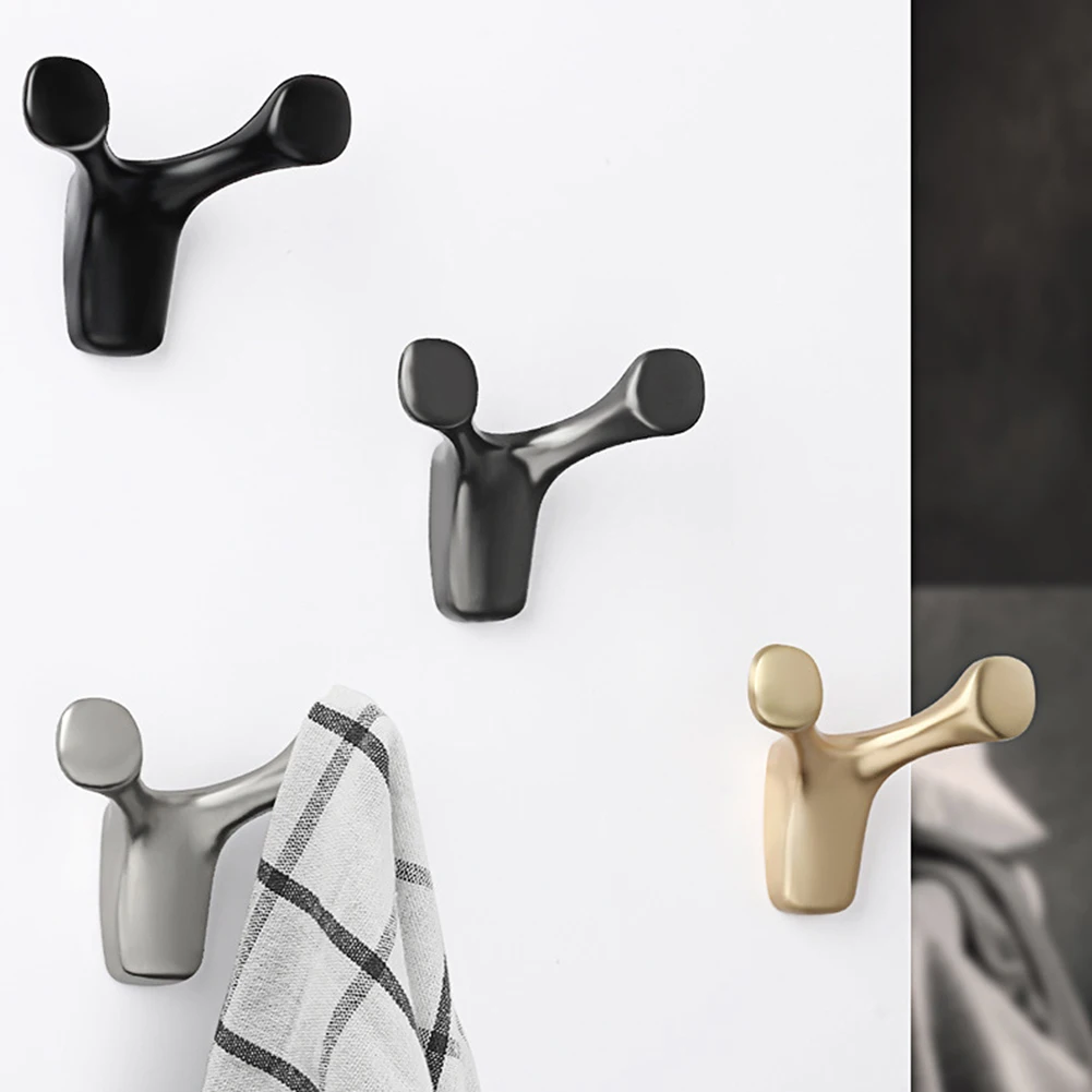 

Wall-Mounted Clothes Hook Cow Horn Hook Bathroom Coat Hook Bedroom Robe Hook Coat Hook Living Room Home Accessories