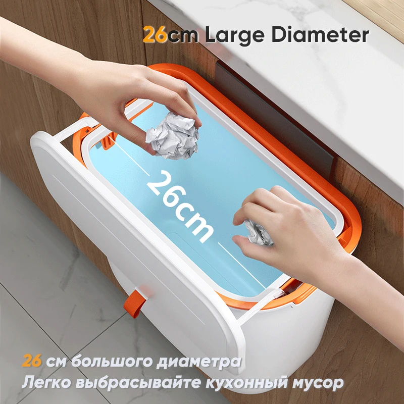 new trash can kitchens cabinet door with lid kitchen trashs bin garbage bins wall mounted hanging trash bin counter garbage bins free global shipping