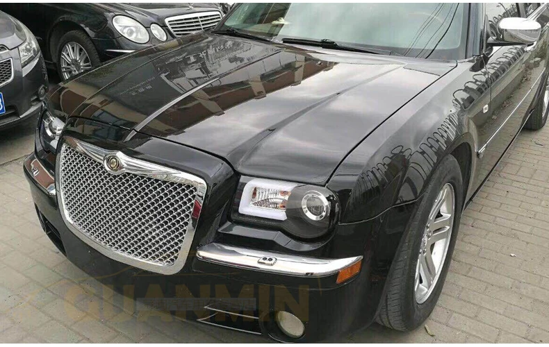 АКД Автомобиль Стайлинг фара для Chrysler 300C фары 2005-2010 300C светодиодный фары DRL Hid Bi Xenon авто аксессуары