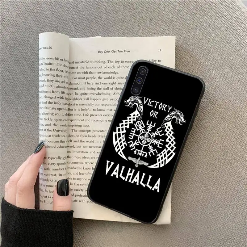 

Viking Vegvisir Odin Nordic Phone Case For Samsung galaxy S 9 10 20 A 10 21 30 31 40 50 51 71 s note 20 j 4 2018 plus