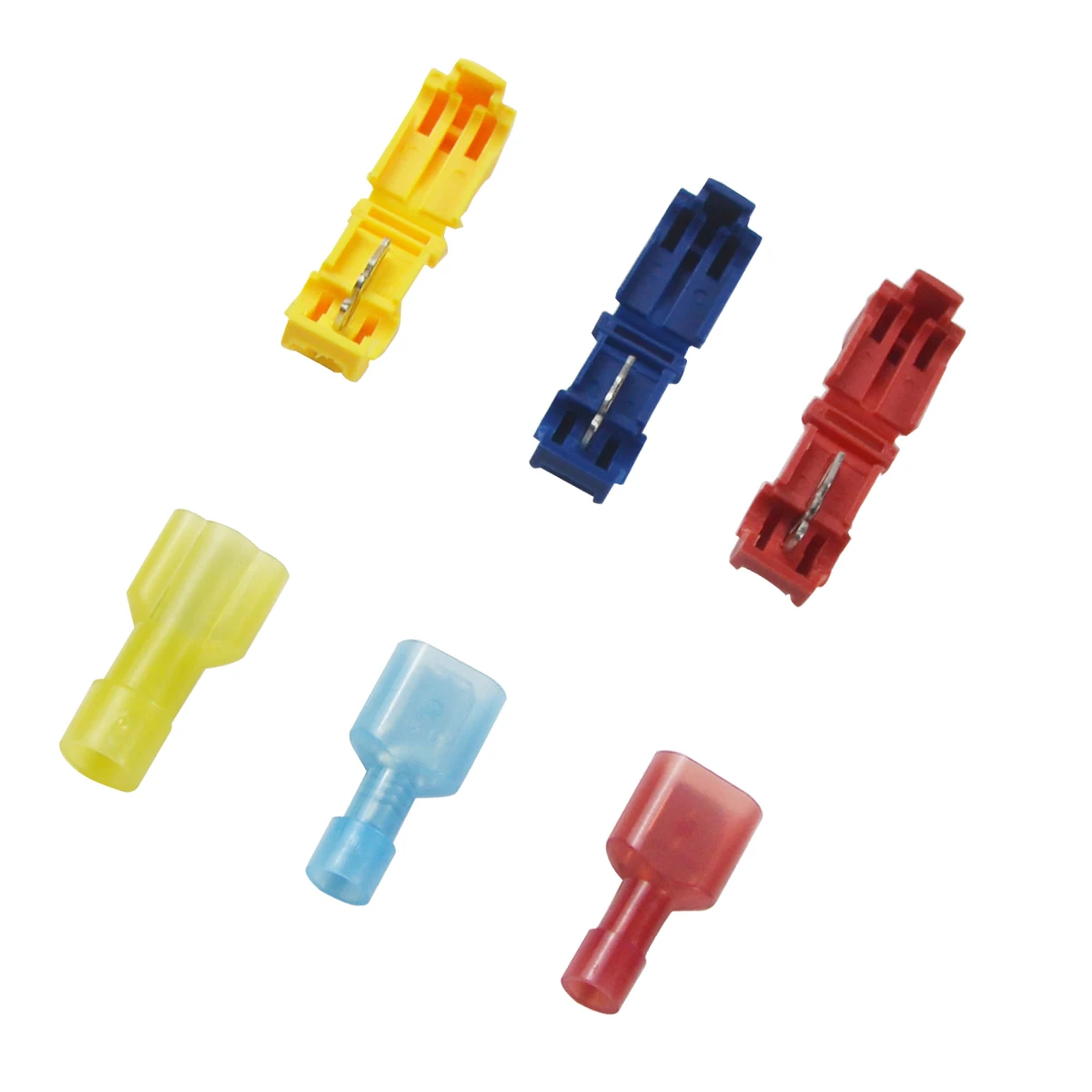 10 шт./упак. электрические клеммы Т образный клеммный блок соединитель для кабеля