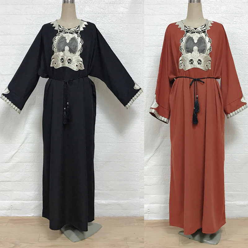 

Мусульманское платье Abaya из Дубая, кафтан, кимоно, халат из Бангладеш, мусульманская одежда, кафтан, турецкий дек, Подарочная часть