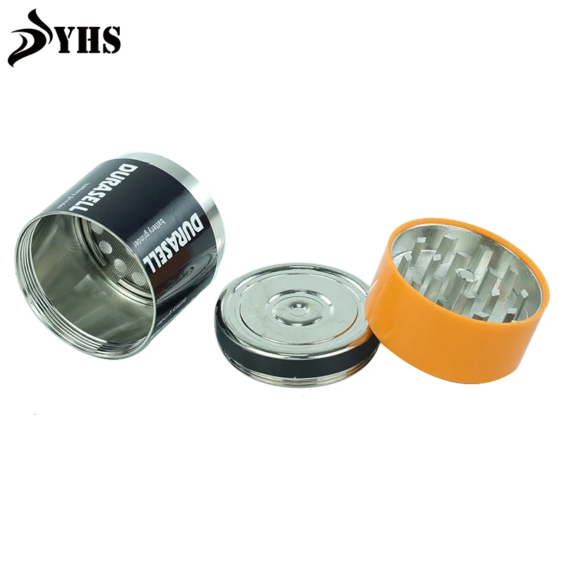 Tobacco Grinder Portable Metal Herb Grinder Smoking Accessories 3 Layers Smoking Grinder Kitchen Tools