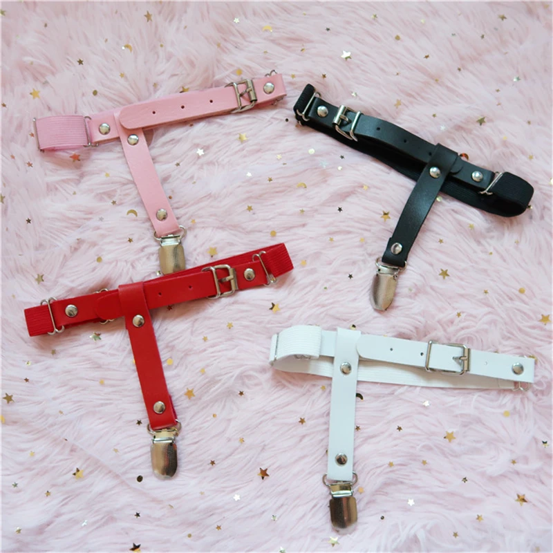 Леггинсы с подвязками для косплея Ким хюнь пикантные кожаные марлевые чулки