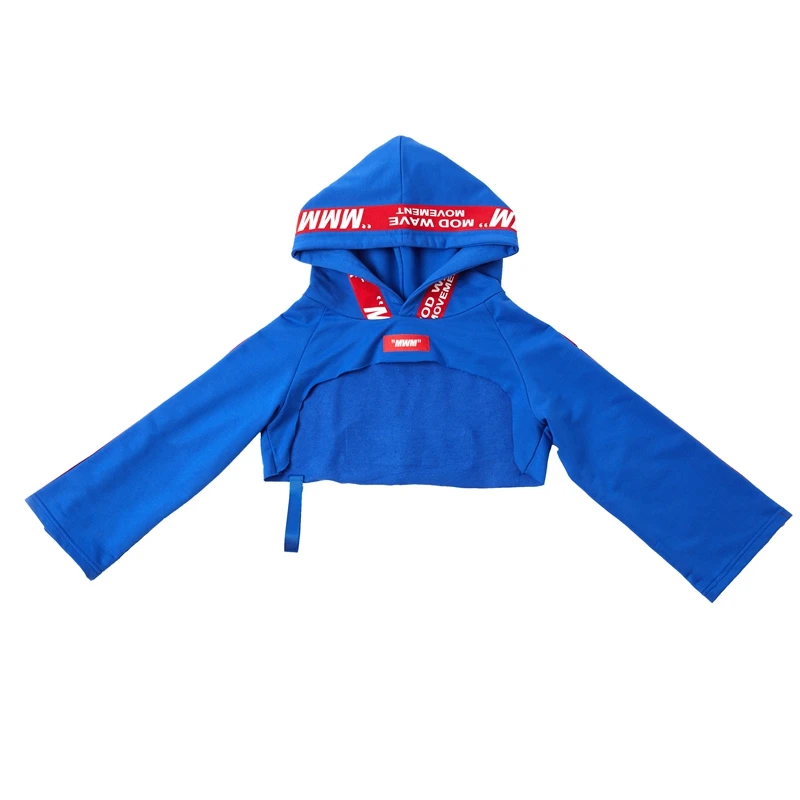 

Children Hip Hop Clothes Kids Girls Jazz Street Dance Costume Sweatshirt Hiphop Pants Set Ballroom Dancewear Stage Outfit110-170