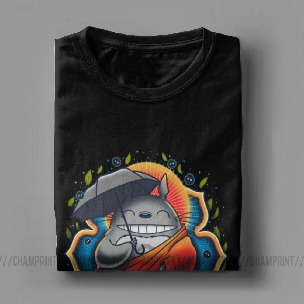 Потрясающие просвещенные футболки в стиле соседа Тоторо мужские из чистого
