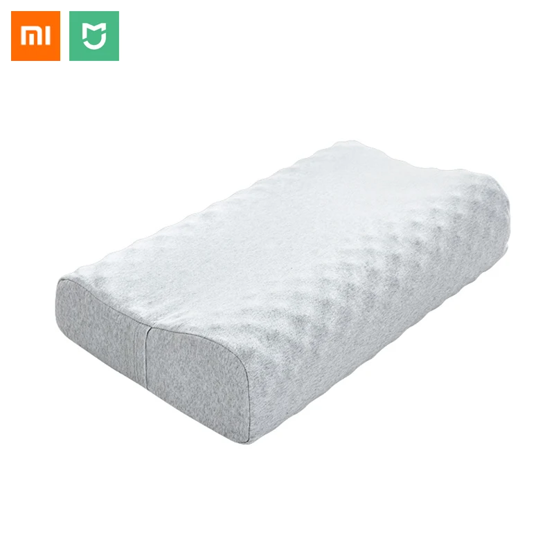 Оригинальные подушки Xiaomi Mijia для защиты шеи из натурального латекса 3D эластичная мягкая подушка Mi