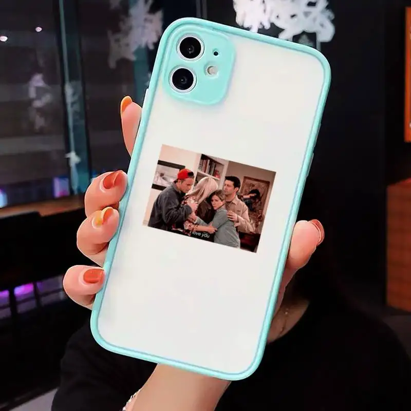 

American friends tv show Phone Case matte transparent For iphone 7 8 11 12 plus mini x xs xr pro max cover
