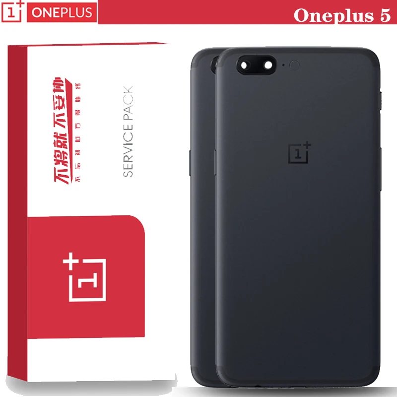 Оригинальный 5 ''задняя Корпус серый Батарея чехол для Oneplus A5000 задняя