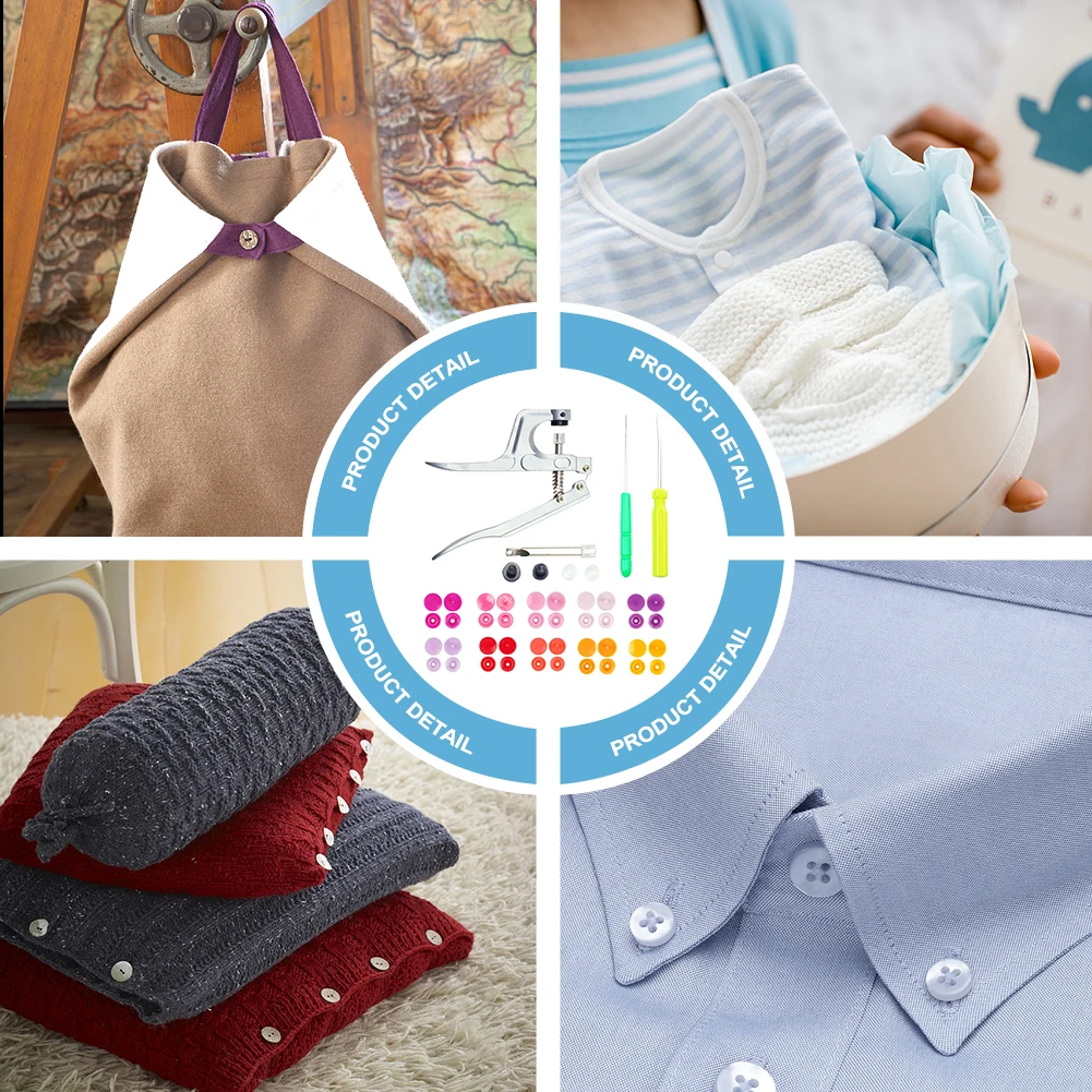 Пресс шпилька T3 застежка для ткани подгузников галантереи сделай сам Набор