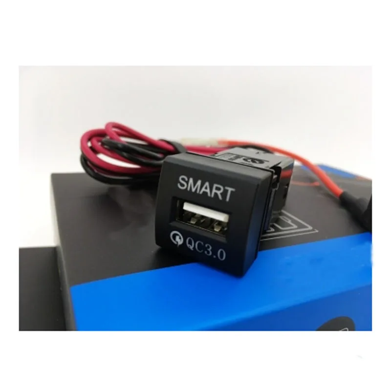 Автомобильное зарядное устройство USB разъем QC 3 0 быстрая зарядка для Toyota Corolla 2019 |