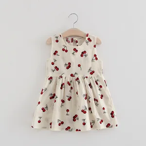 Image for H959 Baby Girls Sleeveless Princess Dresses Summer 