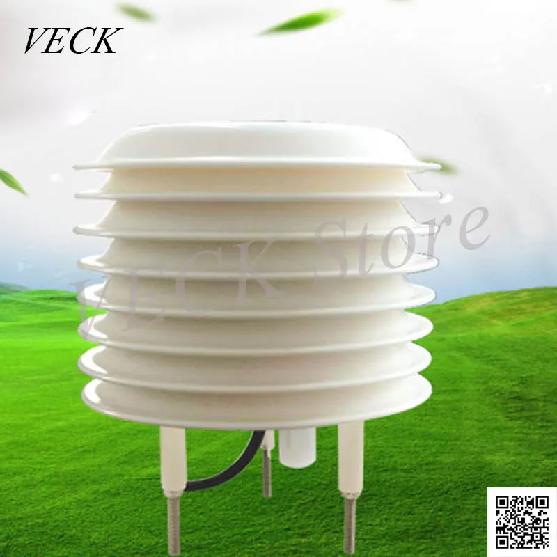 Метеостанция термометр с экраном/прибором датчик шума пыли температуры и