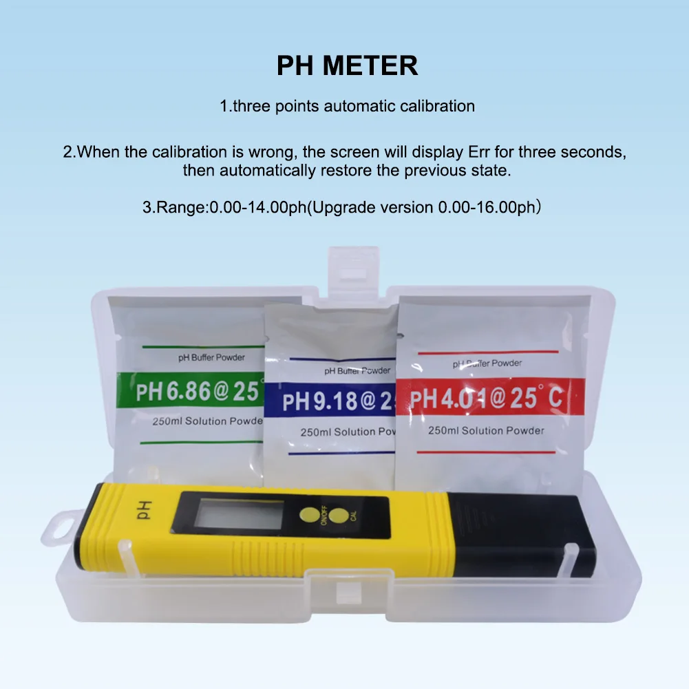 10 шт. ph-02, портативный ЖК-цифровой рН-метр ручка тестер аквариум бассейн вода вино мочи tds метр