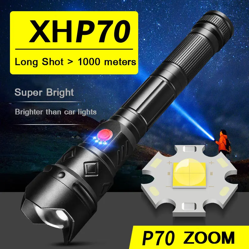 ZHIYU ультра яркий светодиодный светильник XHP 50 70 s 26650 18650 кемпинговые лампы высокой