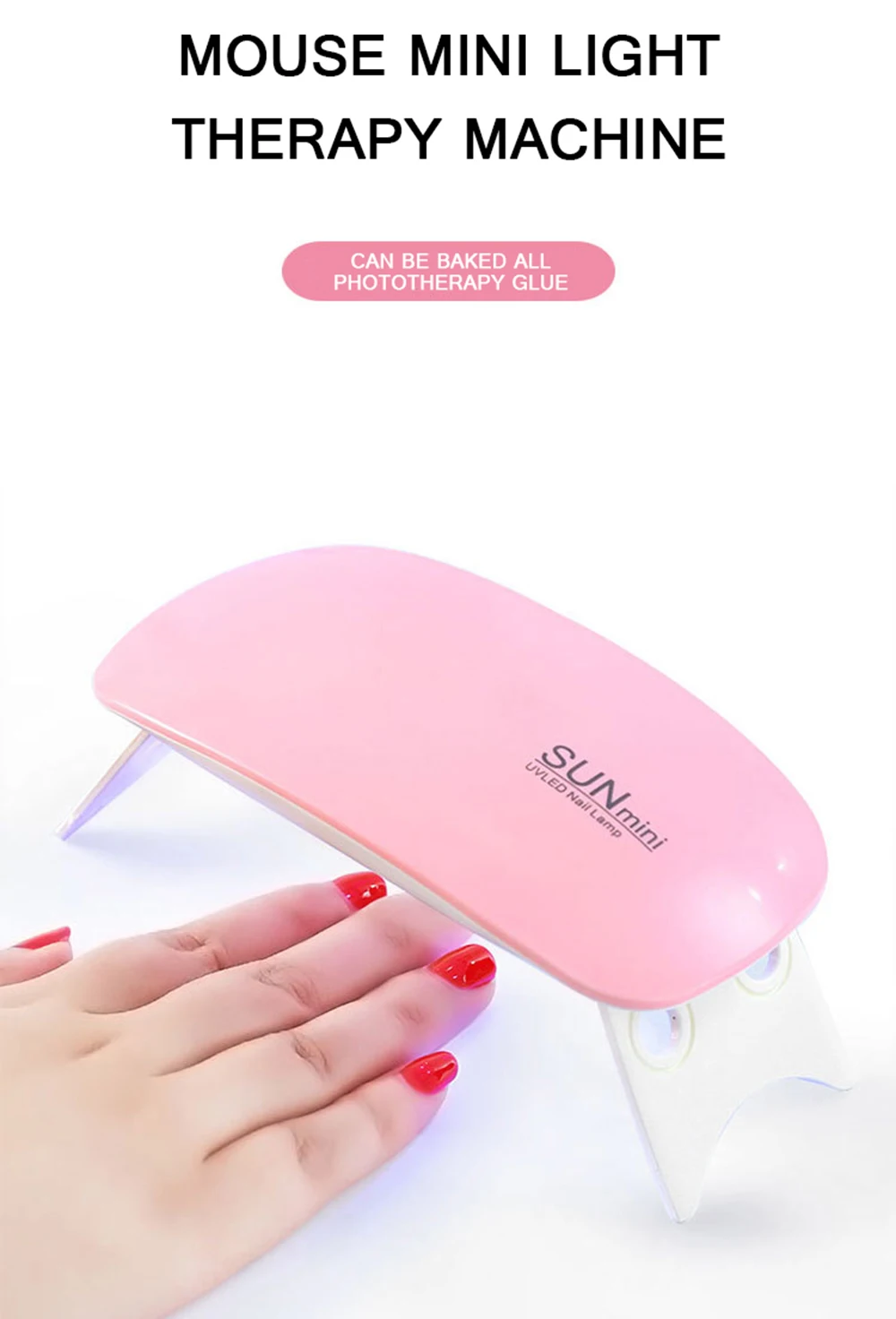 Лампа для сушки гель-лака ногтей 6 Вт | Красота и здоровье