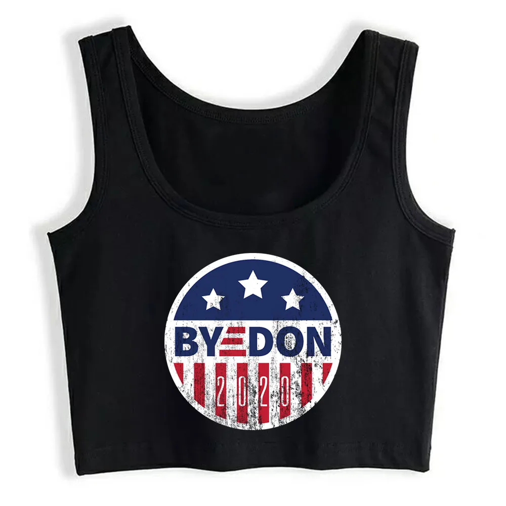 

Crop Top Women Biden 2020 Grunge Harajuku Tank Top Women Custom Women Clothes