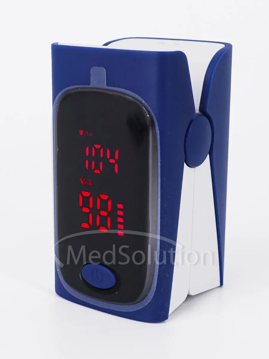 Модель 2021 года Точность 99.9% датчик A14. Пульсоксиметр медицинский MedSolution (оксиметр)