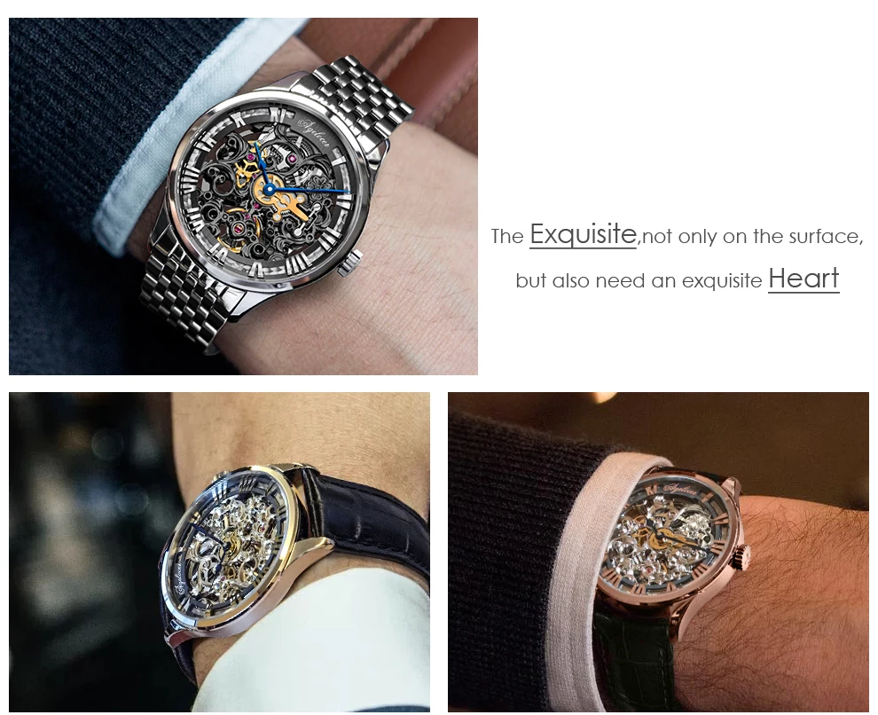 AGELOCER Reloj швейцарские черные мужские часы-скелетоны кожаные спортивные часы запас хода 80H часы наручные часы Relogio Masculino