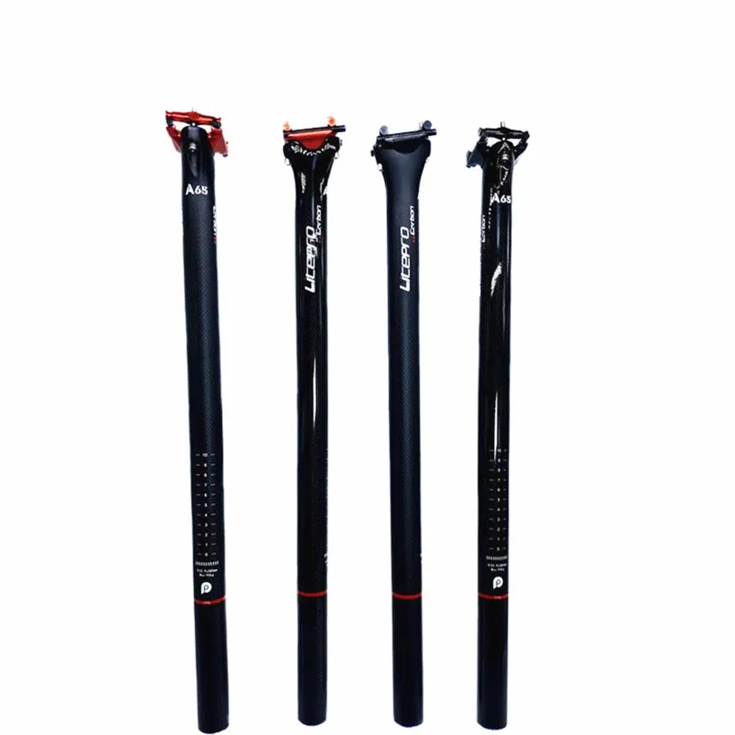 Подседельный штырь для велосипеда Litepro из углеродного волокна 31 8*580 мм 33 9*580