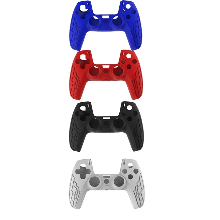 

Rubber Silicone Case Skin Grip Cover For Dualshock Playstation 5 PS5 Controller