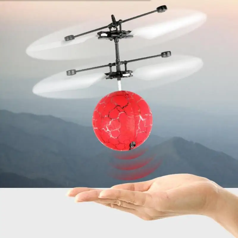 

Mini Drone RC Helicopter Aircraft Flying Ball Flying Toys Ball Shinning LED Lighting Quadcopter Dron Fly Helicopter Kids Toys