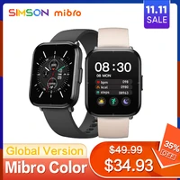 mibro color smart watch smartwatch women men pressure measurement spo2 monitoring multi language android ios fitness watch