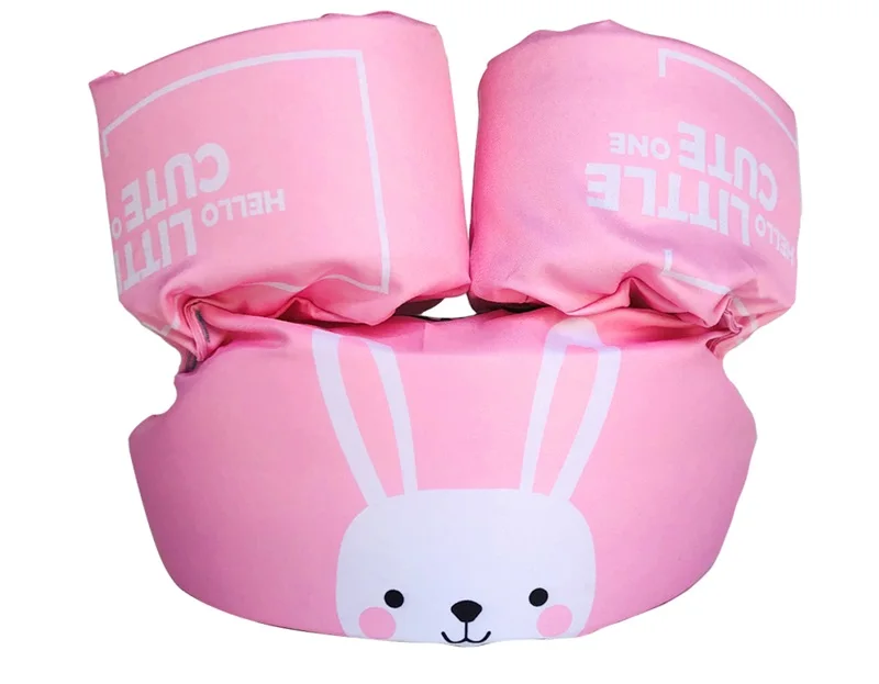 Little rabbit Кронштейн для малышей, кольца, Детская жизнь спасательный жилет, куртка, детская лужа, джемпер, купальный костюм для мальчиков, пена, плавательные кольца для девочек, бассейн, плавающий, вода, лодка - Цвет: Little rabbit