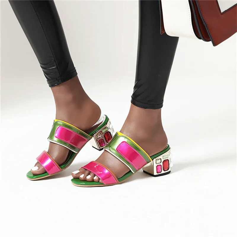 Dilalula пикантные шлепанцы Сезон лето Цвет одинаковые вечерние рабочие женские