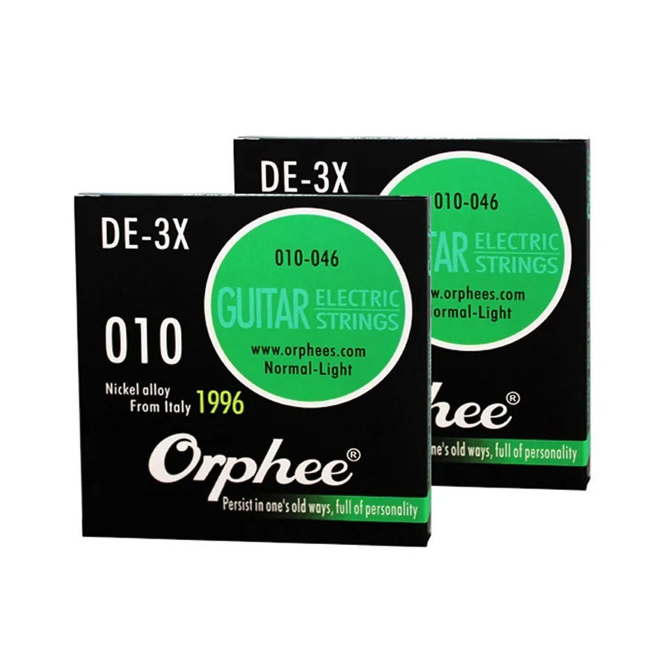 Orphee Professional DE Series 009-042010-046011-050, Струны для электрогитары из итальянского никелевого сплава