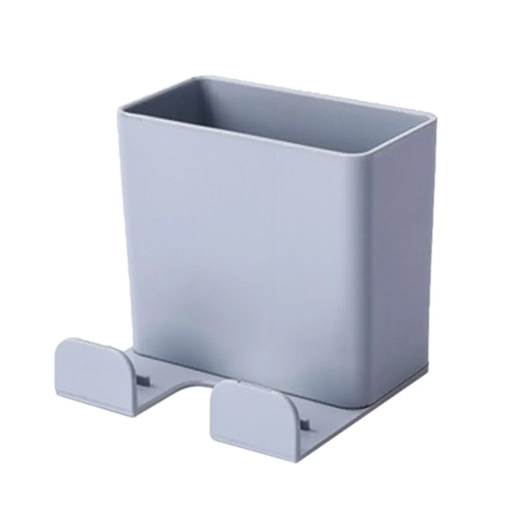 

Wall Mounted Tv Remote Control Holder Air Conditioner Storage Case Mobile Phone Plug Storage Rack Holder Stand Container Shelf 7